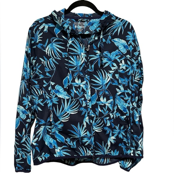 COOLIBAR 50+ UV SUN PROTECTION ARCADIAN PACKABLE GORPCORE JACKET L - Picture 5 of 11